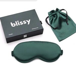 Blissy Sleep Mask - Emerald